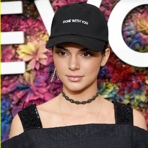 BRAND NEW WITH TAG ‘DONE WITH YOU’ hat in Yellow